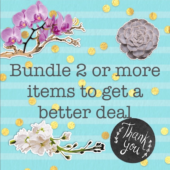Bundle means 2 or more items ☺️